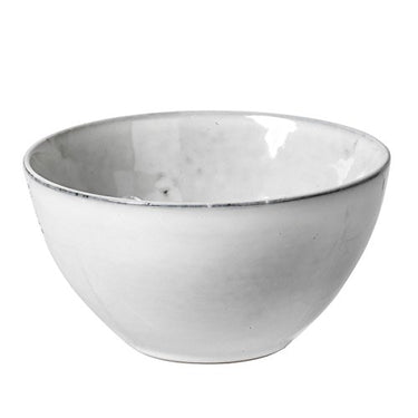 Broste Copenhagen Schale Nordic aus Steingut, Nordic Sea, 17x8cm im Sale